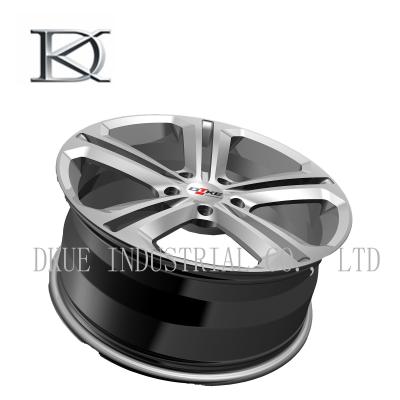 China Forged VW Replica Wheels Rims 18 Inch Hyper Black Machine DOT VIA Certifications for sale