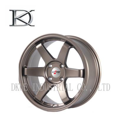 China Black TE37 Replica Wheels for sale