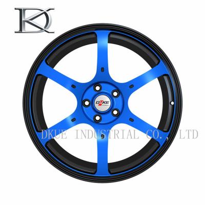 China Six Spoke TR37 Replica Custom Concave Wheels , 4X4 18 Inch Alloy Wheels for sale