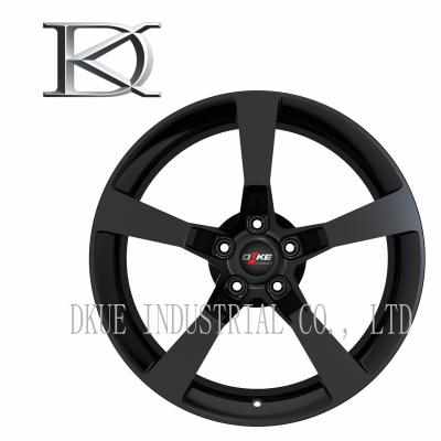 China Auto Car Deep Dish Black Rims Replacement Mercedes OEM Wheels Five Spoke for sale