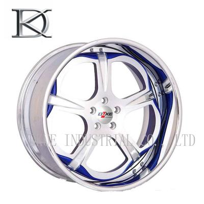 China Deep Concave Rims Concave Alloy Black Wheels For SUV 16