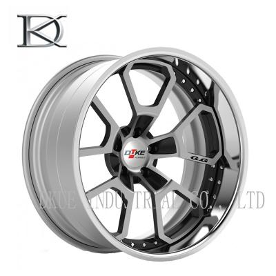 China SUV-de Legering Concave de Wielenranden van 20 Duim4x4 Wielen/4 X 4 polijst Zwarte Te koop