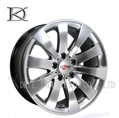 China Auto Replacement SUV Alloy Wheels Rims , 17 Inch 4x4 Wheels Black for sale