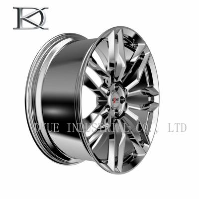 China Alloy Deep Dish Concave Forged Wheels Light Weight 24 × 5 Inch DOT Approve for sale