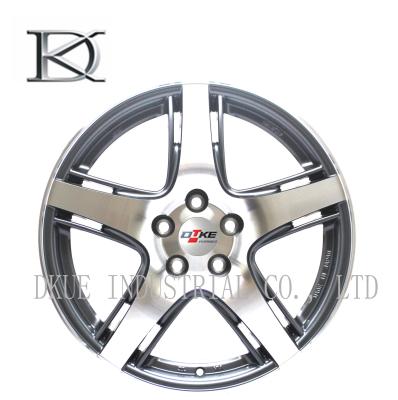 China Customizable Deep Dish Alloy Wheels 24 Inch 112 / 114.3 Polished for sale