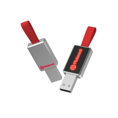 China ZL-997 Metal Flash Drive 16GB USB3.0 New Arrival Hot Selling With Customized Logo LED Light 8GB 32GB 64GB 128GB for sale