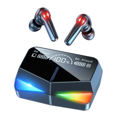 China 2000mAh Charging Capacity HIGH FIDELITY Sound Mirror Light Charger Colorful Sports Gaming Earphone TWS 5.1 Breathing Electronic Radio for sale