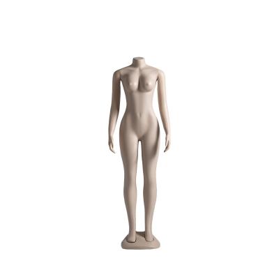 China Skin Colored Full Body Female Mannequin With Natural Full Body Curve for sale