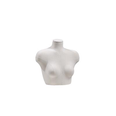 China Various Colors Half Body Lingerie Mannequins Headless Legless Chest Mannequin for sale