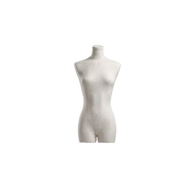 China Headless Armless Half Bust Mannequin With 85cm Bust For Clothing Display for sale