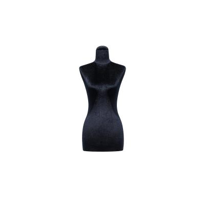 China Colored Headless Half Body Female Mannequin Wear Resistant Without Arms for sale