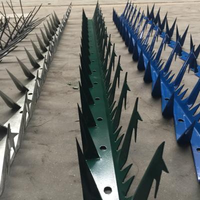 China High Security Area High Security Anti-Climb Barbed Wall Spike Barrier On The Wall for sale