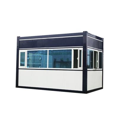 China Contemporary Prefab Container House Police Pavilion for sale