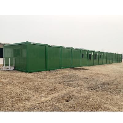 China Modern Factory wholesale price  prefabricated container house for camp for sale