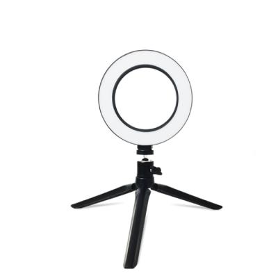 China Household New Arrival 2021 Custom Design 8w Led Ring Light Multifunction Selfie Ring Light With Tripod Stand for sale