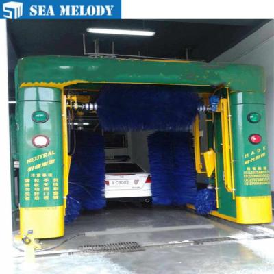 China Automatic Stainless Steel Rollover Car Wash Machine With Wax for sale