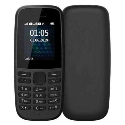 China Dual SIM Card MTK OEM With Box Shock Proof Bar Feature Mobile Cell Phone For Nokia 105 DS 2019 for sale