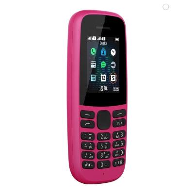 China OEM good quality dual sim card dual sim dual sim functional feature mobile phone FM radio cheap mobile standby family number for Nokia 105 ds (2019) for sale