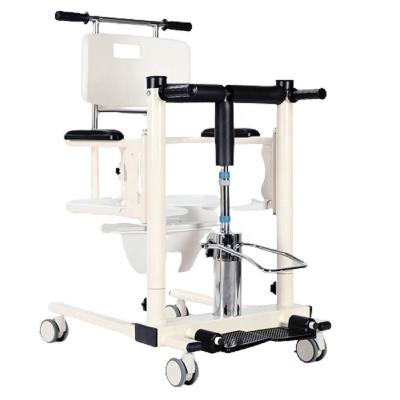 China Mobile Device Hydraulic Disabled Person Lifting Transfer Artifact Bedridden Elderly Electric Shift Machine for sale