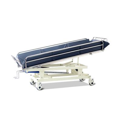 China Hospital Nursing Home Cheap  Hospital Shower Bath Bed For Disabled Patient for sale