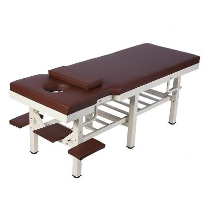 China Minimalist Strengthened Six Legs Steel Spa Massage Bed for sale