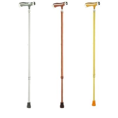 China Convenient Aluminum Alloy Height Adjustable Folding Telescopic Blind Walking Stick Rolling Cane for sale