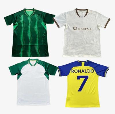 China Sets Saudi Arabia 22 23 Soccer Jersey RONALDO Soccer Shirts for sale