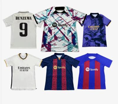 China Latest Design Printed Jersey Soccer Jersey Custom Training Wear Sets For Men for sale