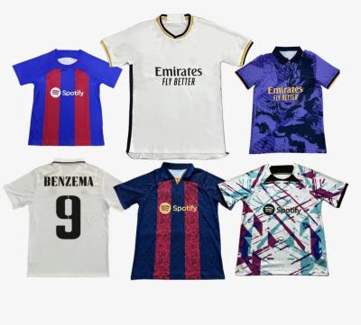 China Square 23/24 Wholesale Team Club Custom Soccer Wear Set Thailand Quality Sublimated Soccer Jersey for sale