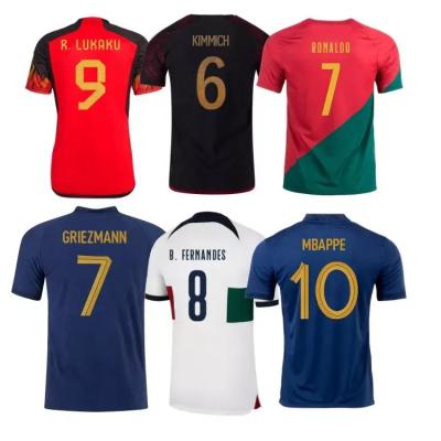 China Wholesale Cheap Soccer Uniform Sets Team Latest Designs Youth Sublimated Set Custom Soccer Jersey for sale