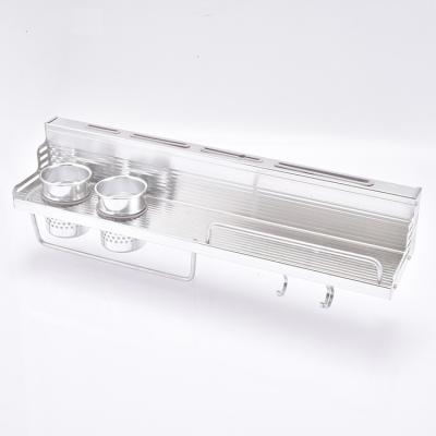 China Modern high quality stylish aluminum corner bathroom shelf for hotel home use for sale