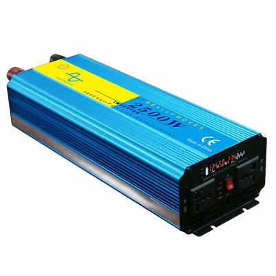 China Solar System Factory Supply DC Direct AC to 110v Peak Sine Power 2500w Pure Inverter 12v 220v 5000w for sale