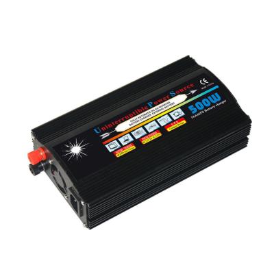 China Factory wholesale price 500w 12v battery ups buy dc ac power inverter with charger 226*132*60mm for sale