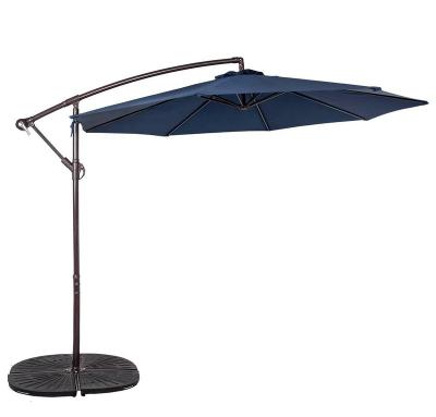 China Hot selling swimming pool overhanging umbrella patio garden beach restaurant cantilever parasol for sale