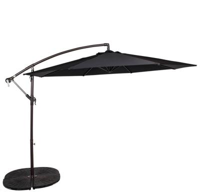 China Customized Garden Patio sun overhanging parasol outdoor swimming pool cantilever ombrelone for sale