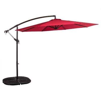 China Factory direct 10ft outdoor garden patio parasol cantilever umbrella for sale