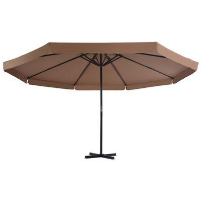 China Hot Sale Outdoor Garden 5m Big  size Parasol Sun Windproof Patio market Umbrella for sale