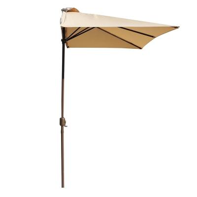 China Customized Waterproof Sun Balcony Outdoor Patio umbrella beach chair wall parasols for sale