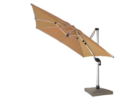 China Professional design luxurious patio parasol customized outdoor cantilever parasol Roma umbrella for sale