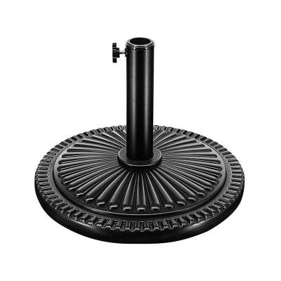 China Factory Direct Sale 12kg Pattern Outdoor Sunshade Umbrella Stand Heavy Duty Patio Umbrella Base for sale