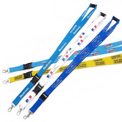 China Promotion And Main Holder Customized Detachable Mini Fan Lanyards Solid Color for sale