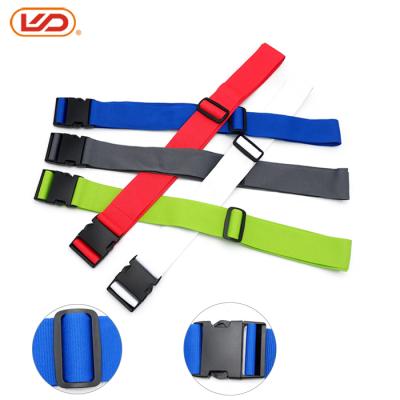 China Wholesale custom tsa luggage bag tag travel package and promotion logo buckle strap plastic belt belt with scale for sale