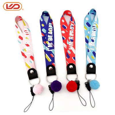 China Rainbow Laser Logo Bottle Opener Key Chain Promotion Women Sublimation Funny Reflective Nylon Shorts Key Chain Lanyard For Keys for sale