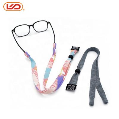 China Adjustable Beaded Sunglasses Lanyards Office Supplies Buckle Holder Strap Chain Necklace For Sunglass for sale