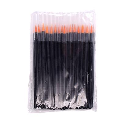 China Unique Disposable Nylon Head Liner Eyeliner Brush Eyeliner Makeup Brush Skin-Friendly Magic Wands for sale