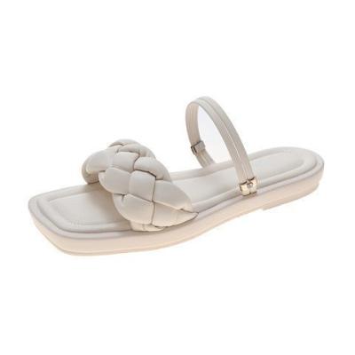 China The 2021 new light sandals gently slipping elegant ladies' slippers summer women's fashionable female ladies sandals for sale