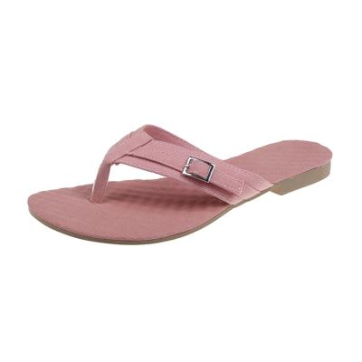 China Latest Fashion Trend Professional Manufacturer Soft Material Comfortable Flat Slippers Ladies for sale