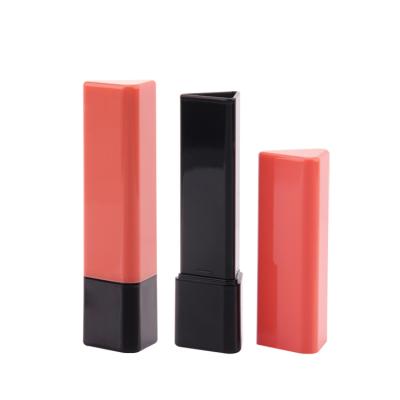 China Cosmetic Lipstick Container Custom Black And Red Lipstick Tube Fancy Cosmetic for sale