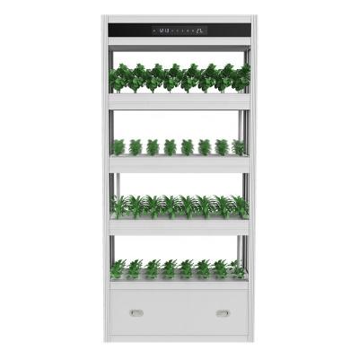 China Soilless Farms Hydroponic Growing Cabinets For Vegetables And Flowers In Home Restaurants for sale