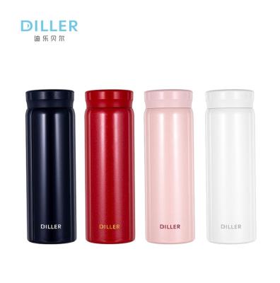 China Sustainable Sale Well Stylish 316 Stainless Steel PP Kawaii Reusable Cups for sale